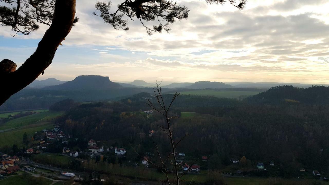 Ferienwohnung Struppi Saechsische Schweiz Struppen Dış mekan fotoğraf
