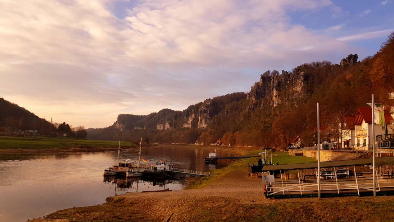 Ferienwohnung Struppi Saechsische Schweiz Struppen Dış mekan fotoğraf