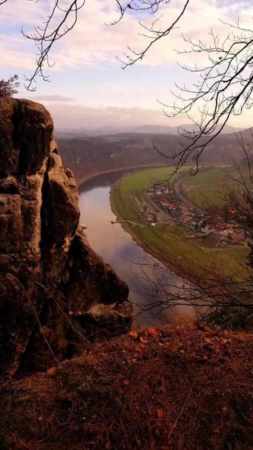 Ferienwohnung Struppi Saechsische Schweiz Struppen Dış mekan fotoğraf